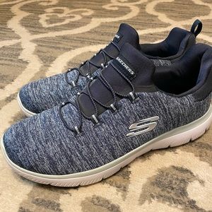 Sketchers slip on memory foam sneakers, size 11